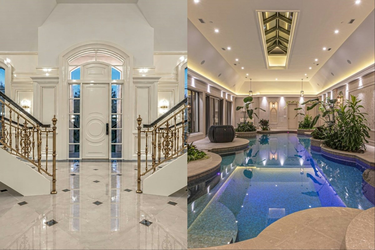 West Vancouver’s Altamont home at 2867 Marine Dr. lists for $26.8 million with an indoor 50-foot pool