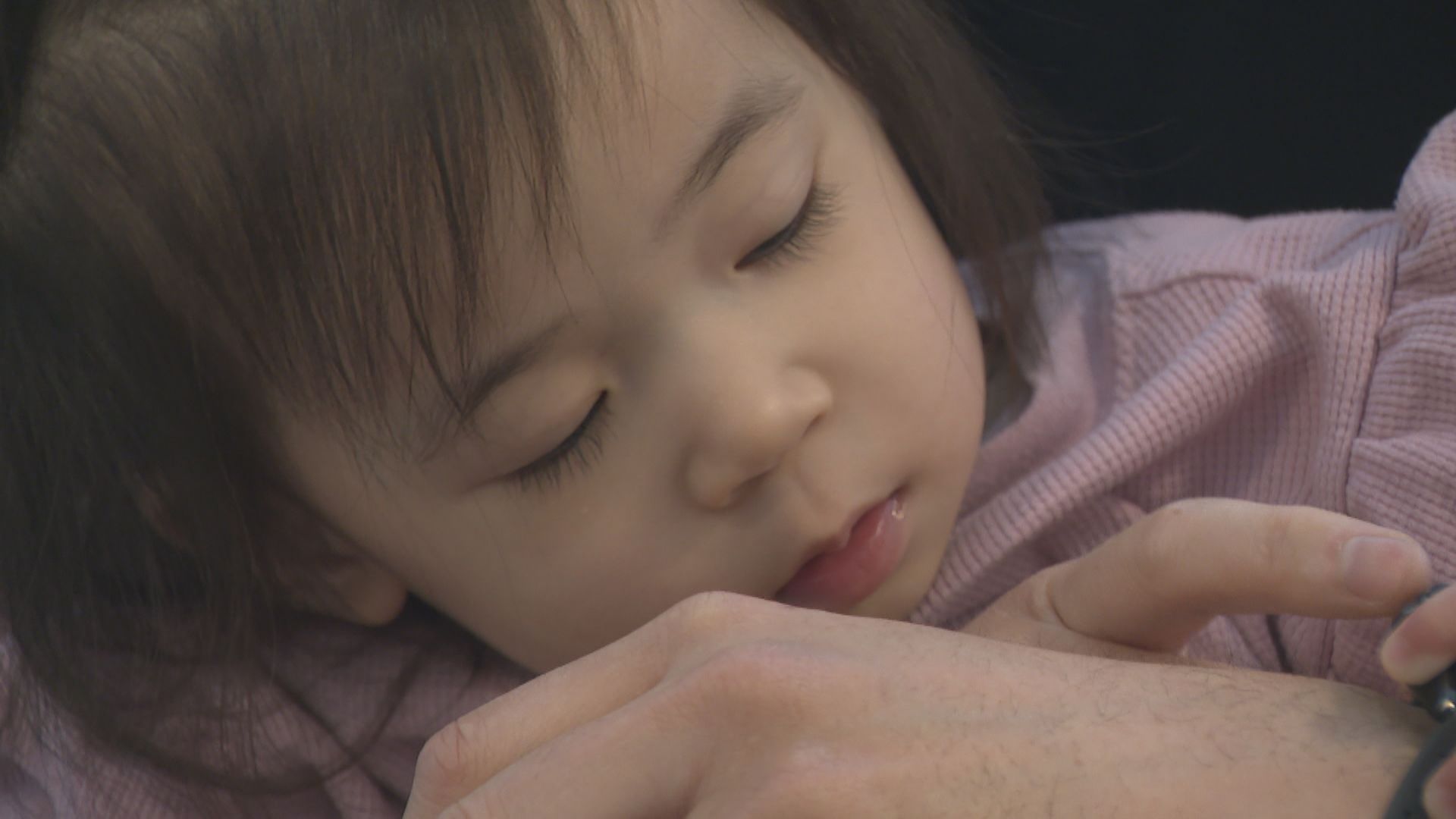 Parents say they were told their toddler had flu before CT and MRI revealed severe brain swelling