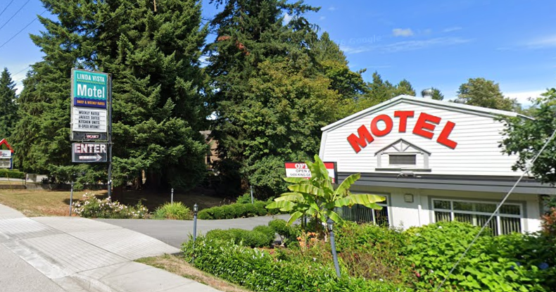 Surrey police investigate arson after fire damages Linda Vista Motel