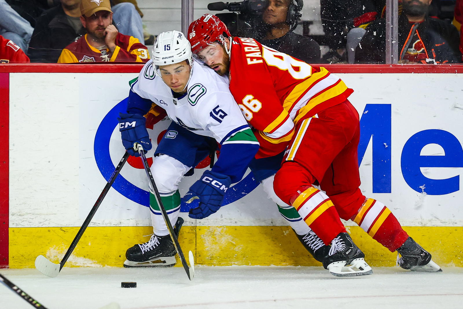 Canucks fall 3-1 to Flames in 2026 pre-season opener as Lankinen, Räty and Novotný stand out