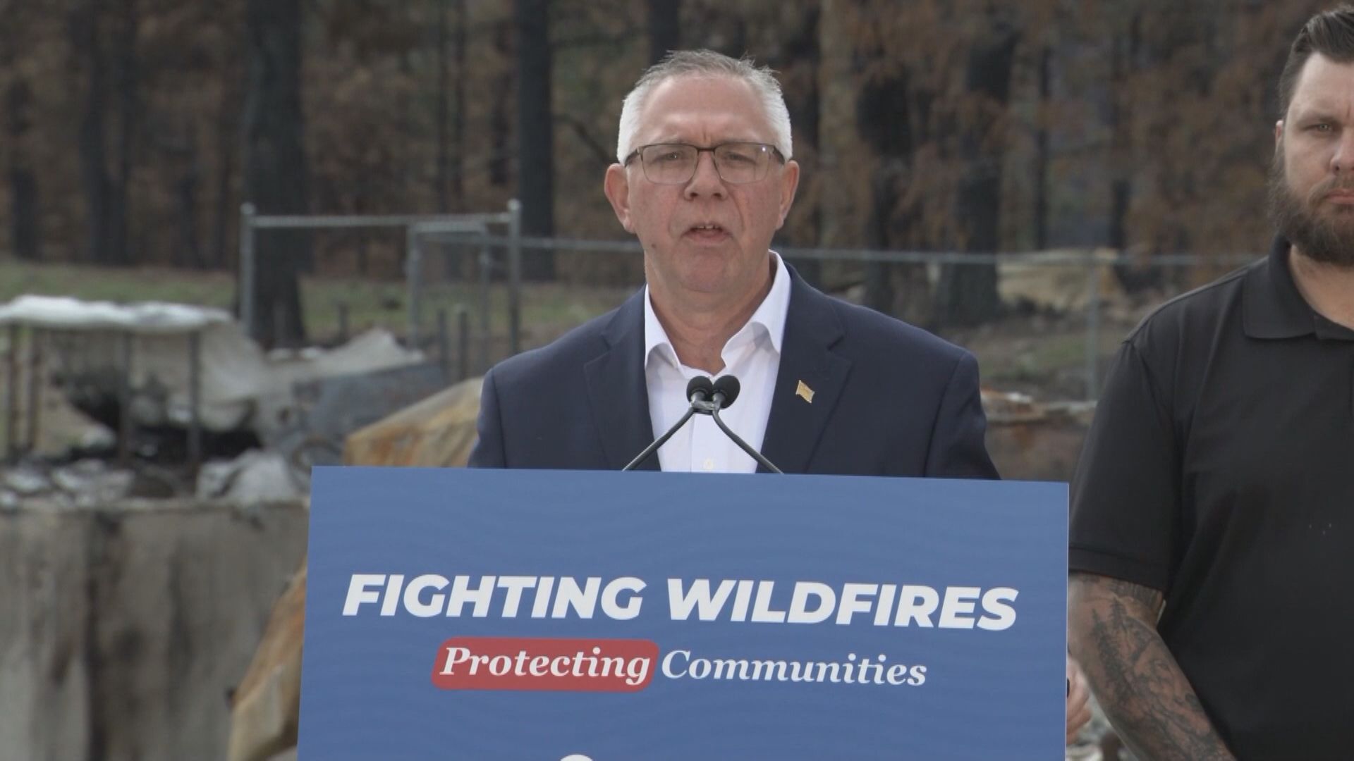 Doerkson says B.C. Conservatives would invest about $500M in Crown water bombers and wildfire tech