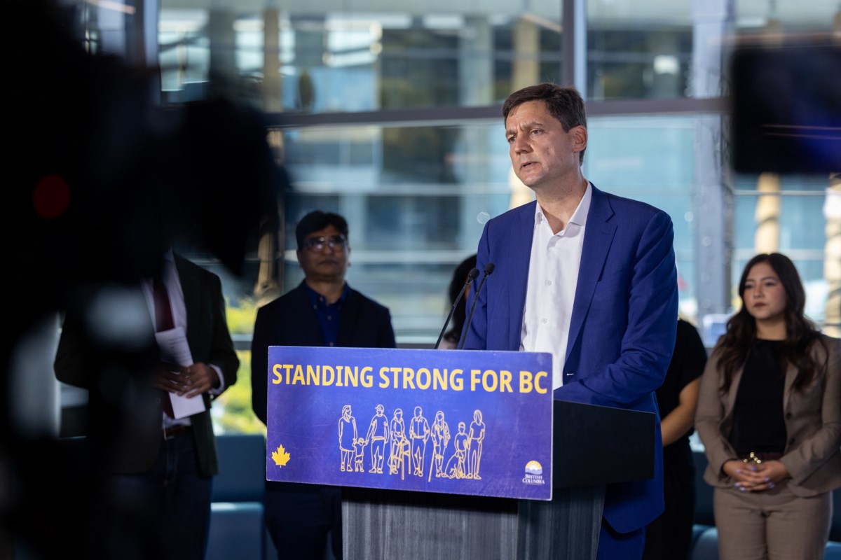 Eby proposes 2-point income tax hikes plus a new 24.5% “millionaire tax” in B.C.