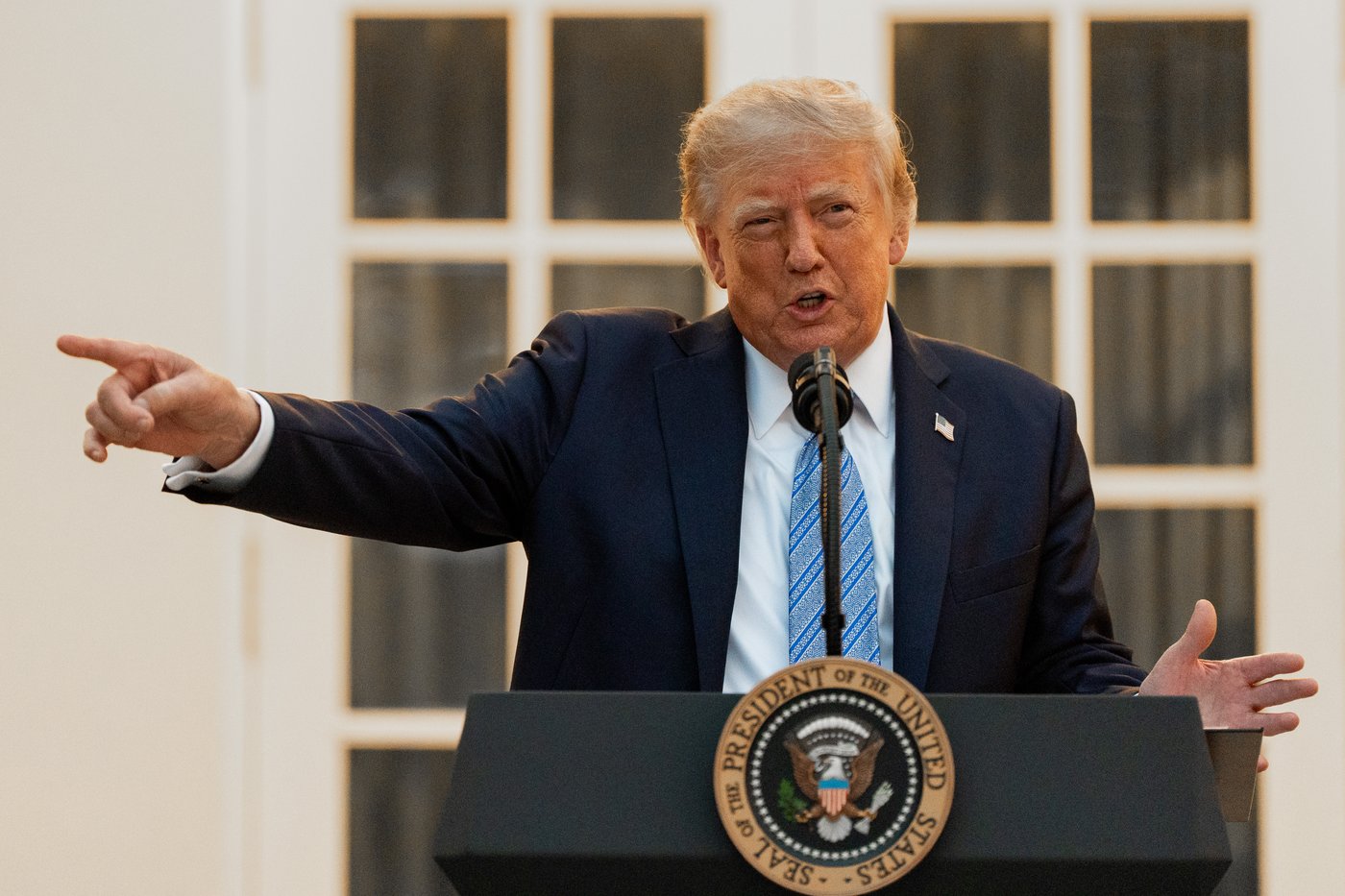 Trump again says Canada is ‘destroying itself’ by allowing millions in ‘essentially unchecked’