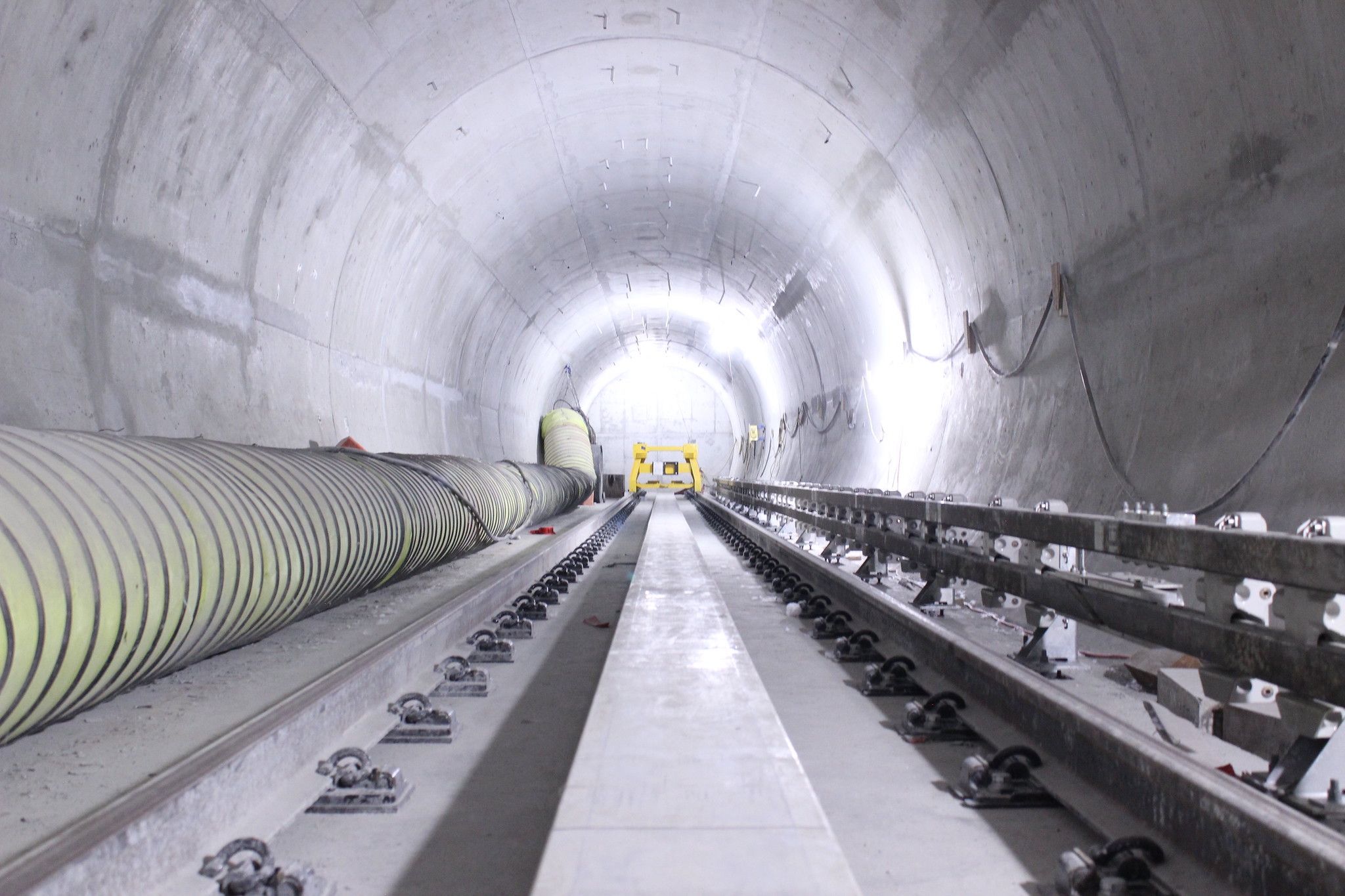 Broadway Subway track installation hits 100% as testing ramps up toward late-2027 opening