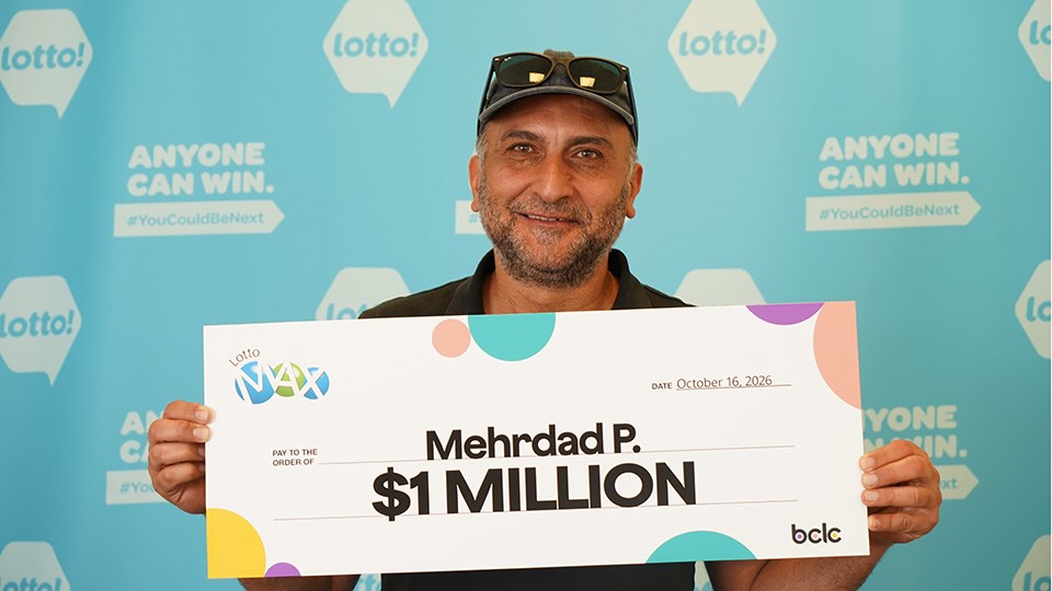 Maple Ridge man wins $1M Lotto Max after stopping at an Esso station near Lougheed Highway and Willingdon