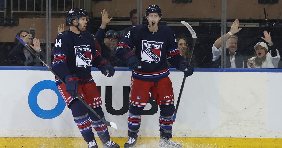 Kartye and Cuylle each score twice as Rangers beat Canucks 6-2 in return after Shesterkin injury