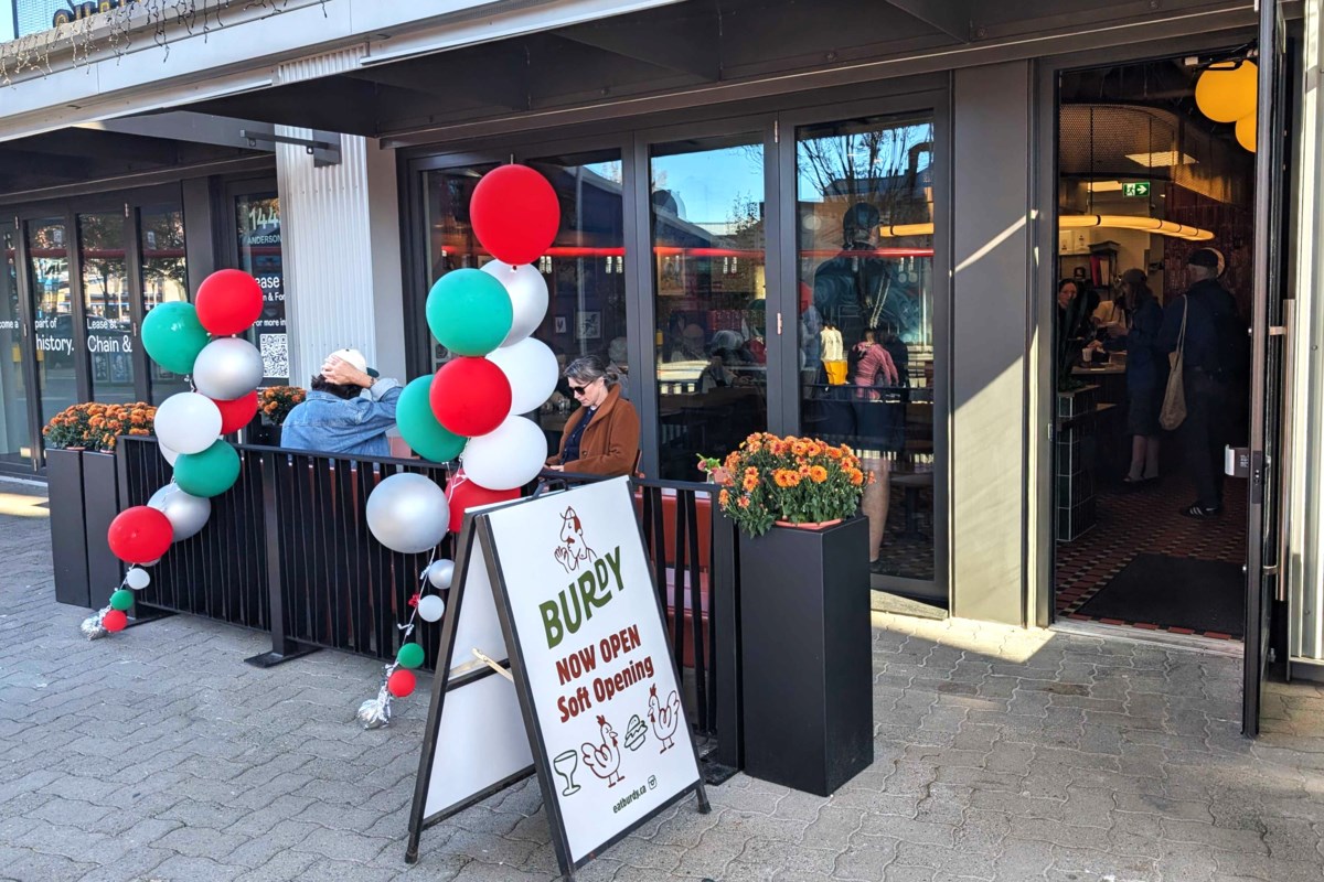 Burdy opens a new Granville Island spot at 1441 Anderson St. after bus closure in July 2025