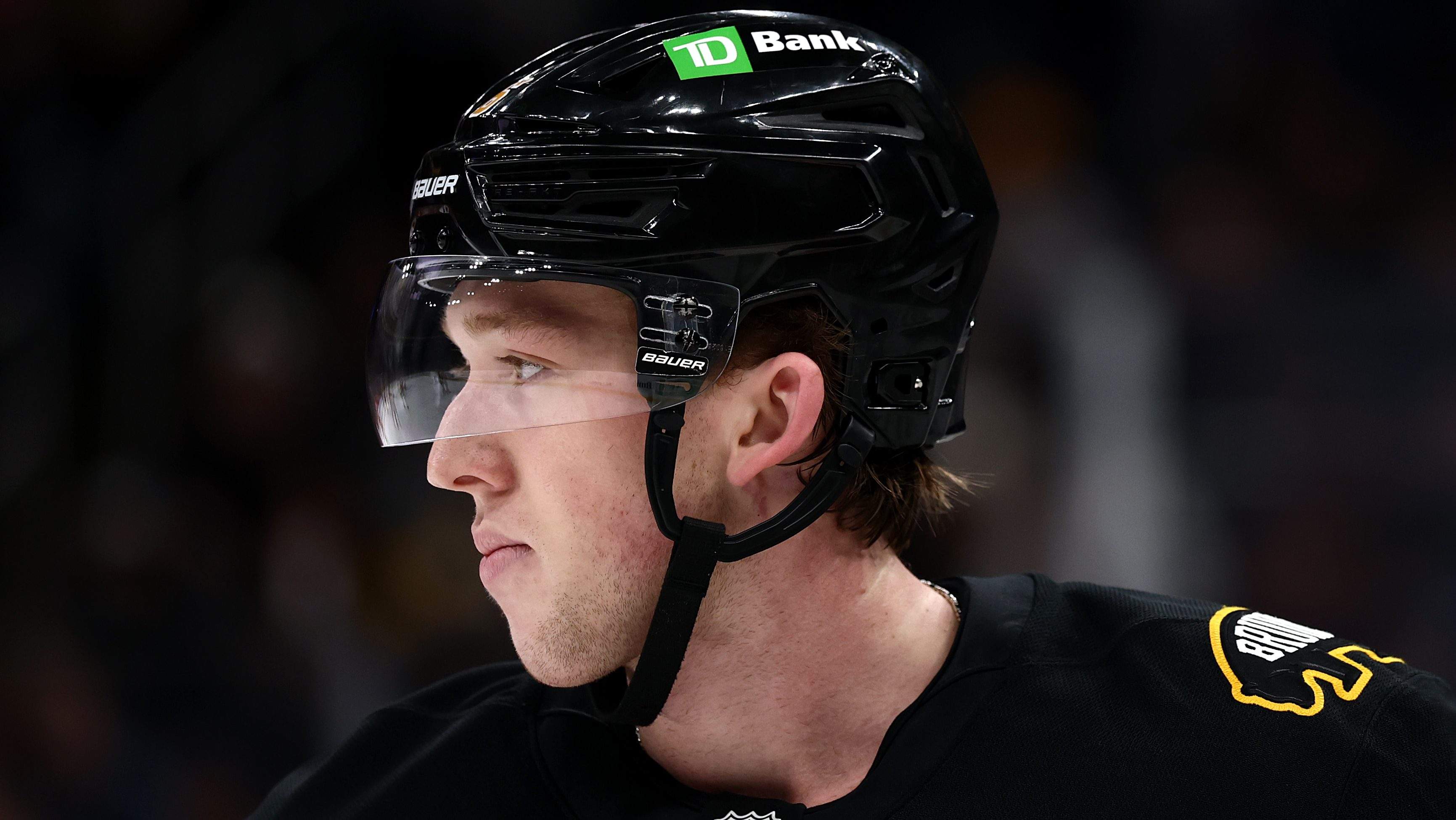 Canucks trade pitch targets Bruins defender Mason Lohrei as a left-shot option for a rebuild
