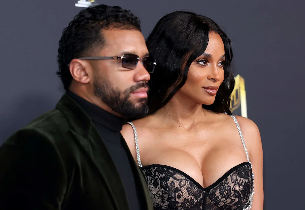 Russell Wilson posts Ciara’s birthday message as couple’s fourth-child news and cover reveal continue