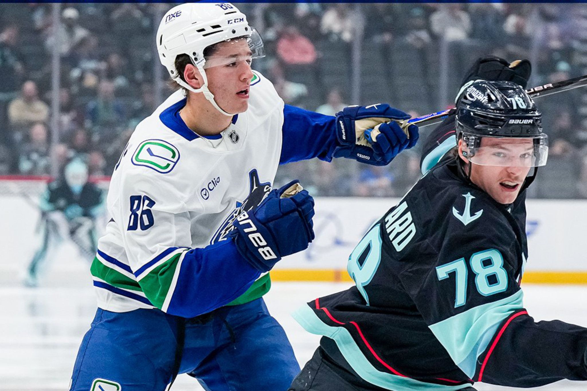 Cootes produces on key plays as Canucks rally late before falling short in preseason loss to Kraken
