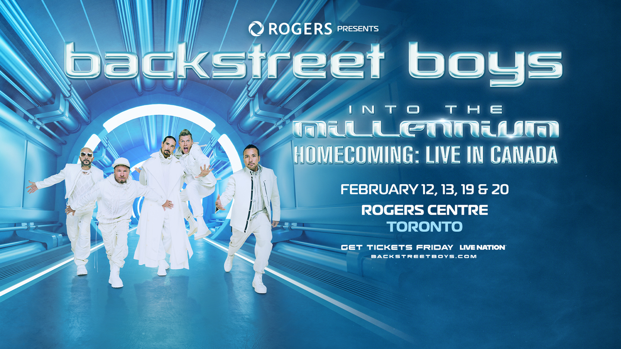Backstreet Boys to play four 2027 shows at Rogers Centre with Rogers presales