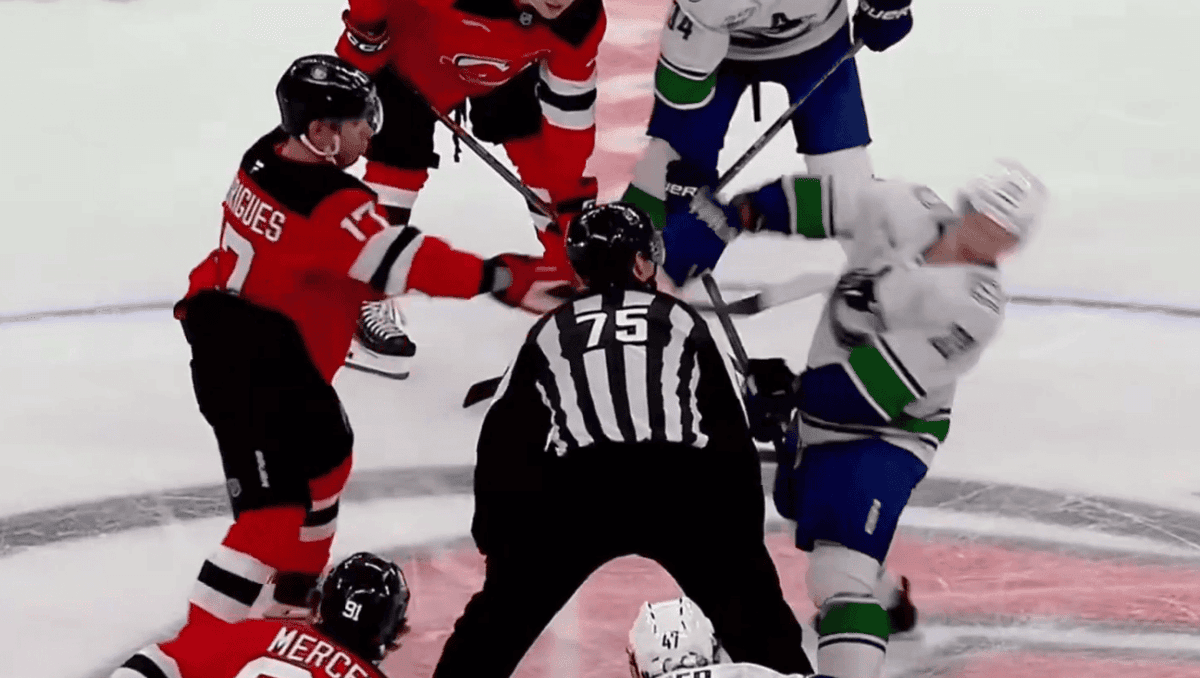 Devils’ Evan Rodrigues fined $5,000 for high-sticking Canucks’ Marco Rossi