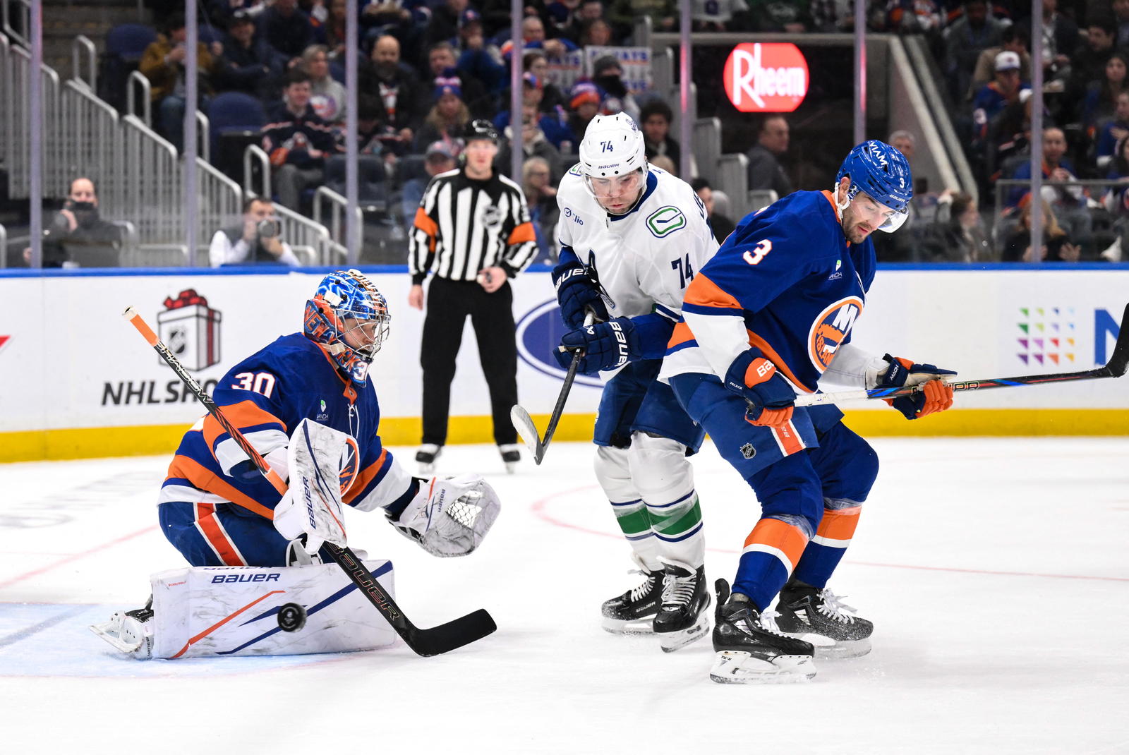 Canucks open the road-trip second half in New York vs. Islanders, with a goalie question looming