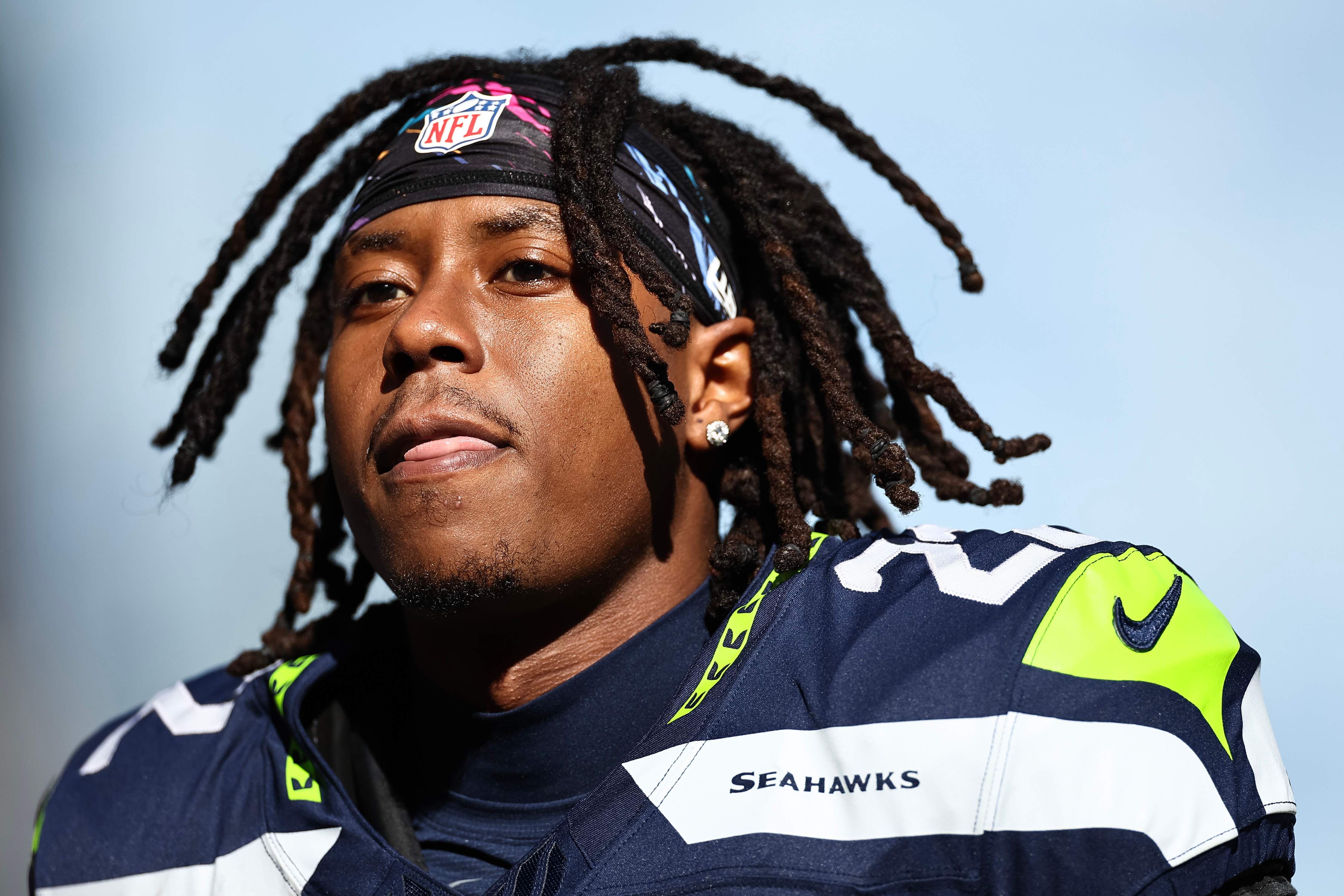 Seahawks’ Rashid Shaheed misses practice again as knee status remains unresolved vs. Bears