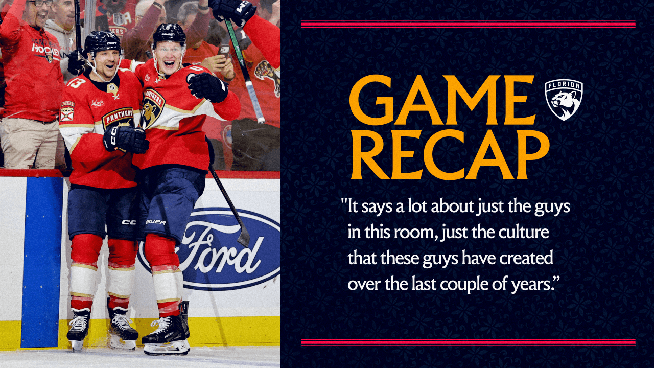 Brady Tkachuk posts back-to-back hat tricks as Panthers beat Canucks 3-2 in overtime