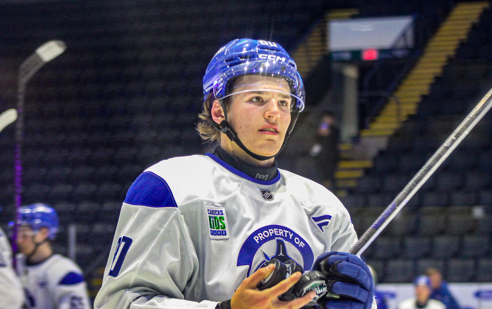 Abbotsford Canucks’ Braeden Cootes out with a lower-body injury, expected to miss Sunday