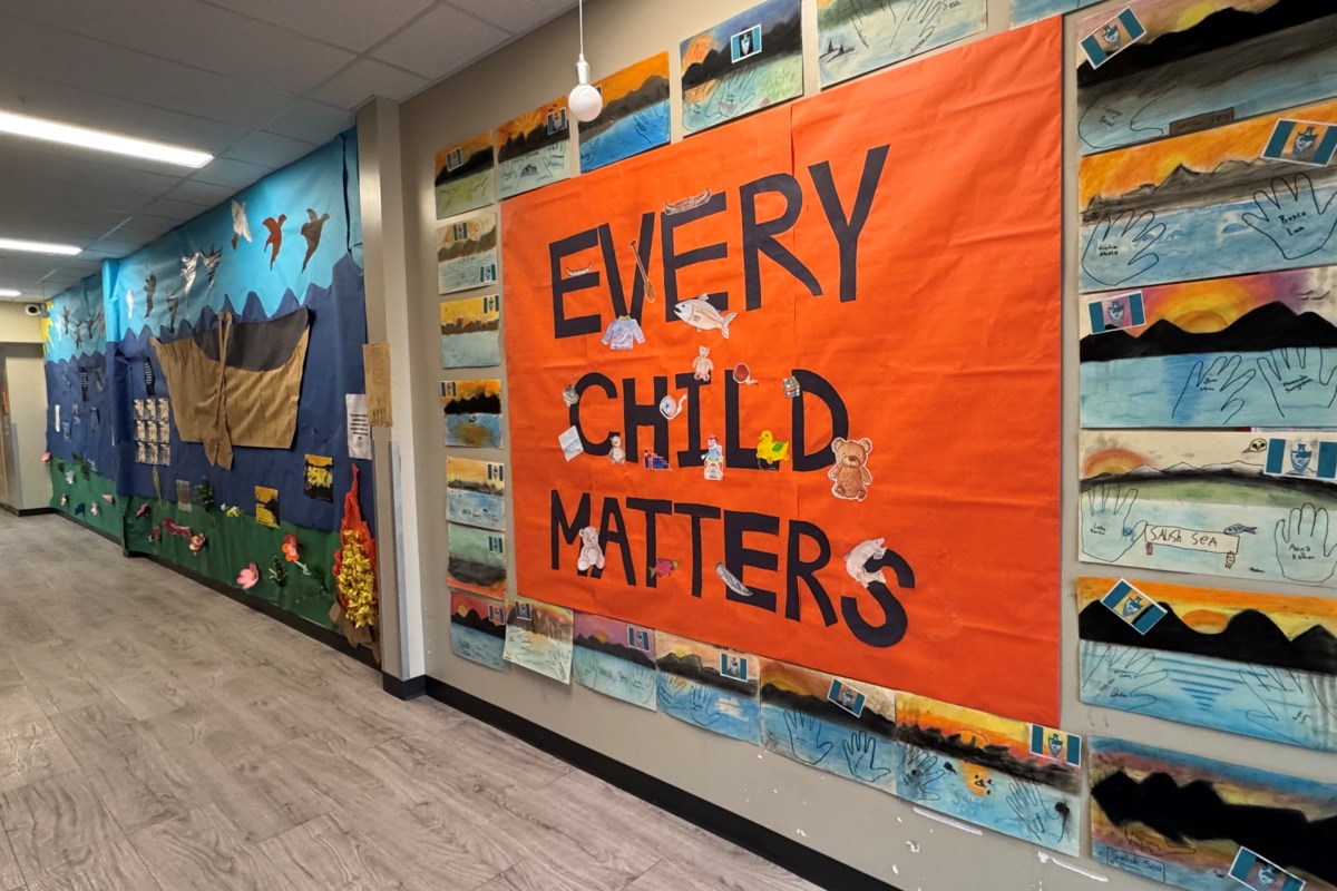 Richmond Hugh Boyd students create reconciliation video and hallway displays for National Day