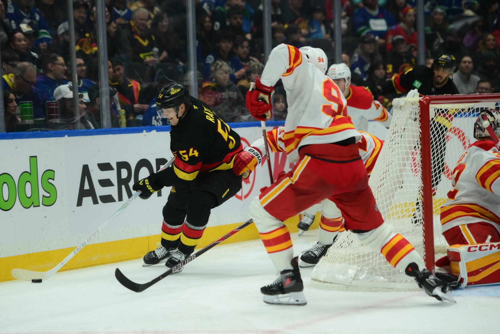 Lineup notes: DeBrusk out sick; Räty set for fourth line vs. Flames