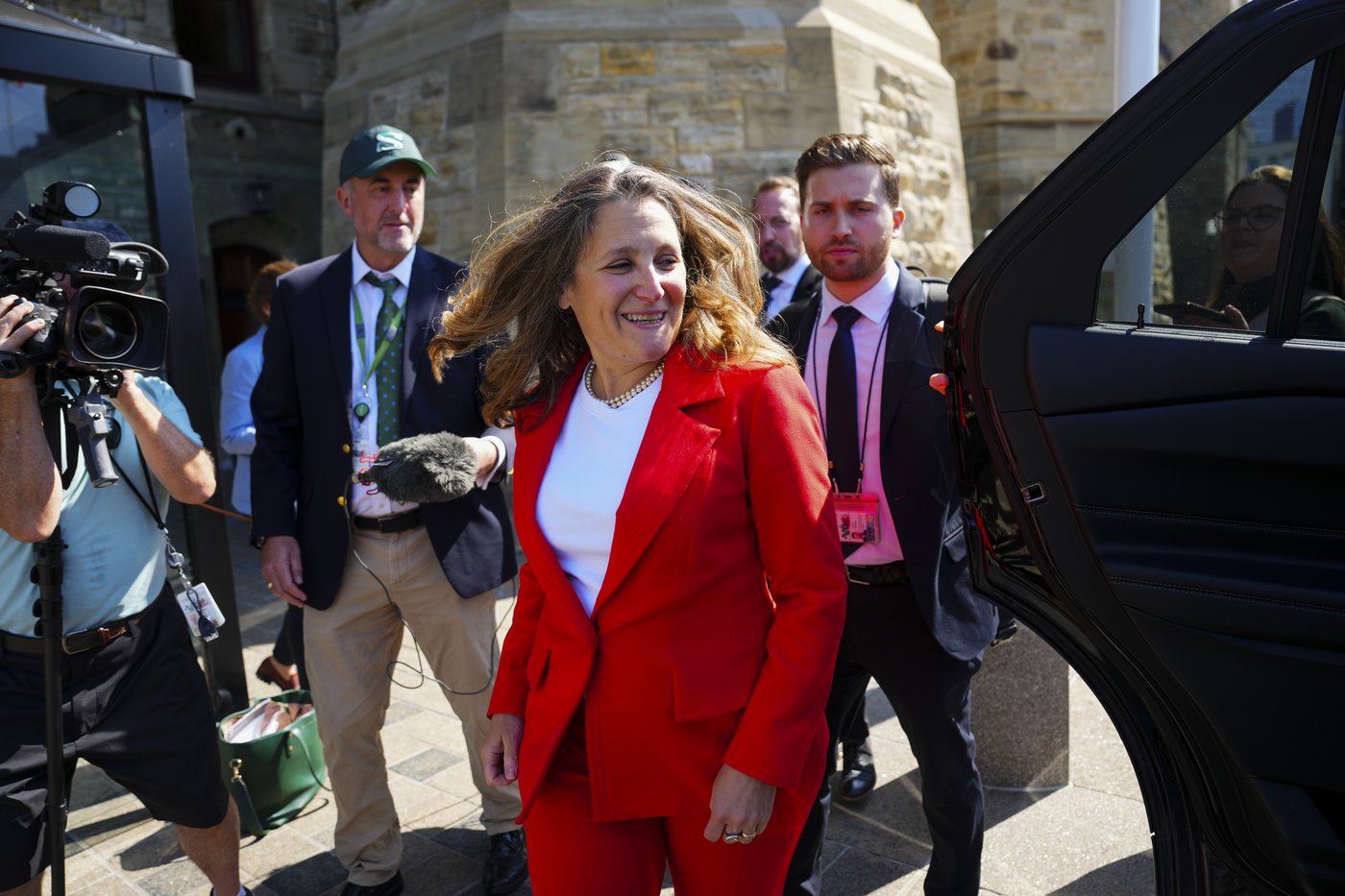 Freeland says Canada should diversify trade away from the U.S. for national security