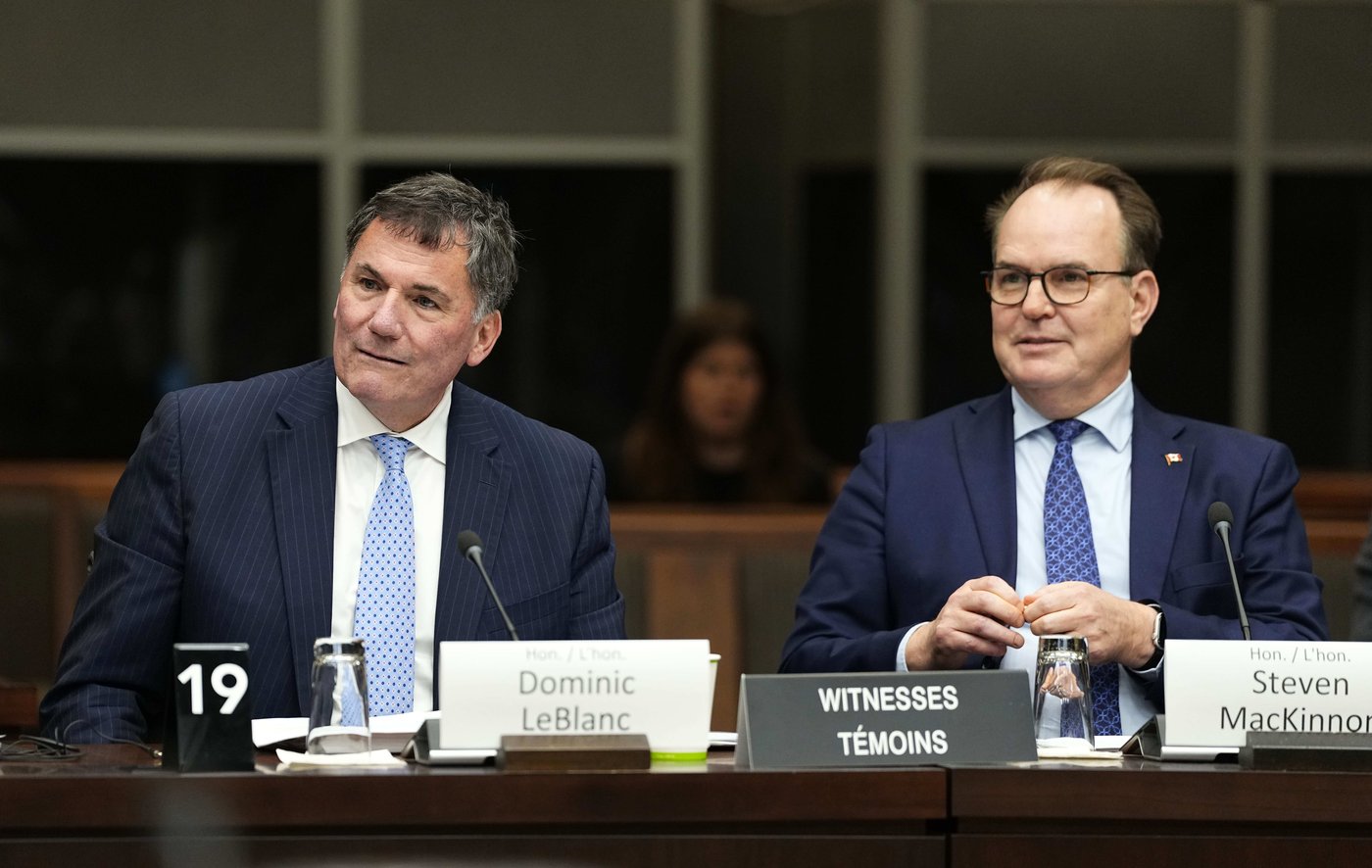 LeBlanc, MacKinnon defend Bill C-39 to speed up major project approvals at House committee