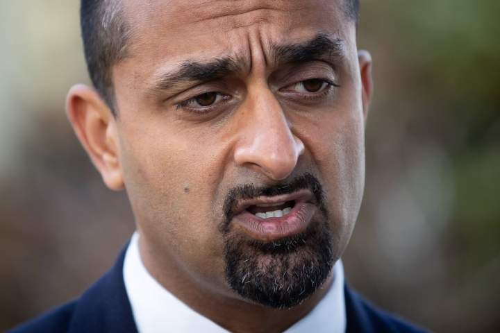 B.C. Health Minister Ravi Kahlon says he will not seek re-election in Oct. 24 election