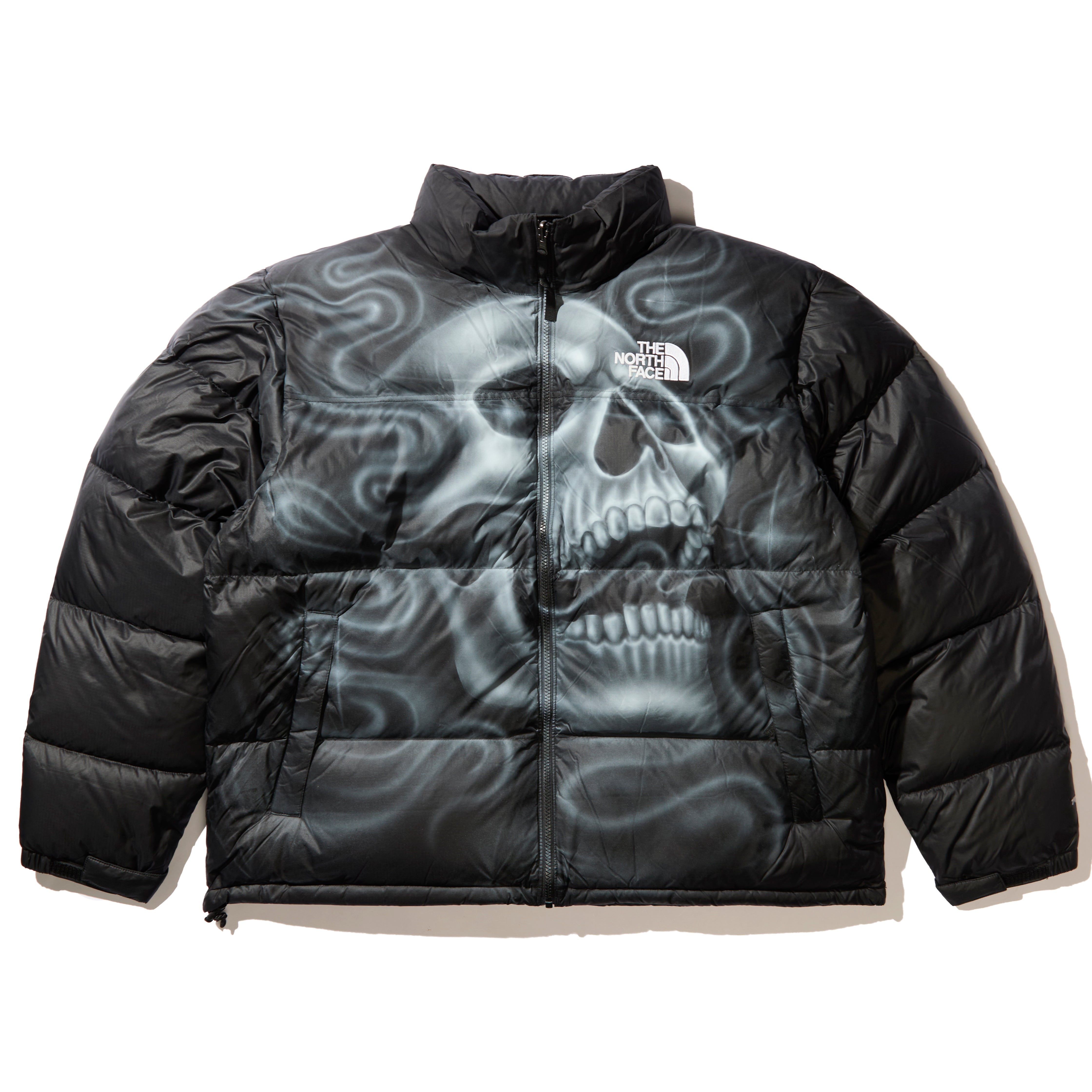 Awake NY turns The North Face’s Nuptse into wearable airbrush art