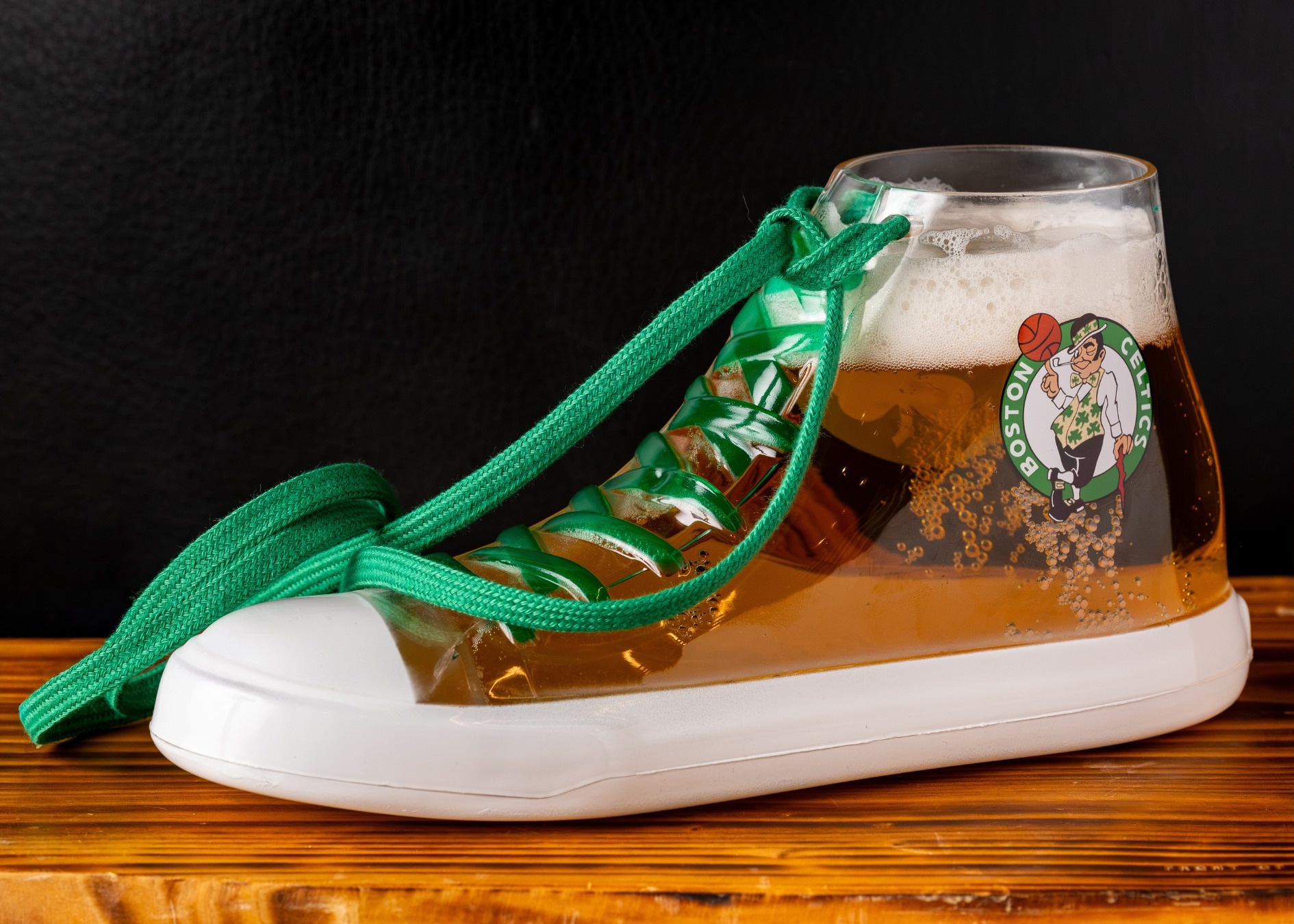 The Celtics are putting game-night beer in a sneaker cup