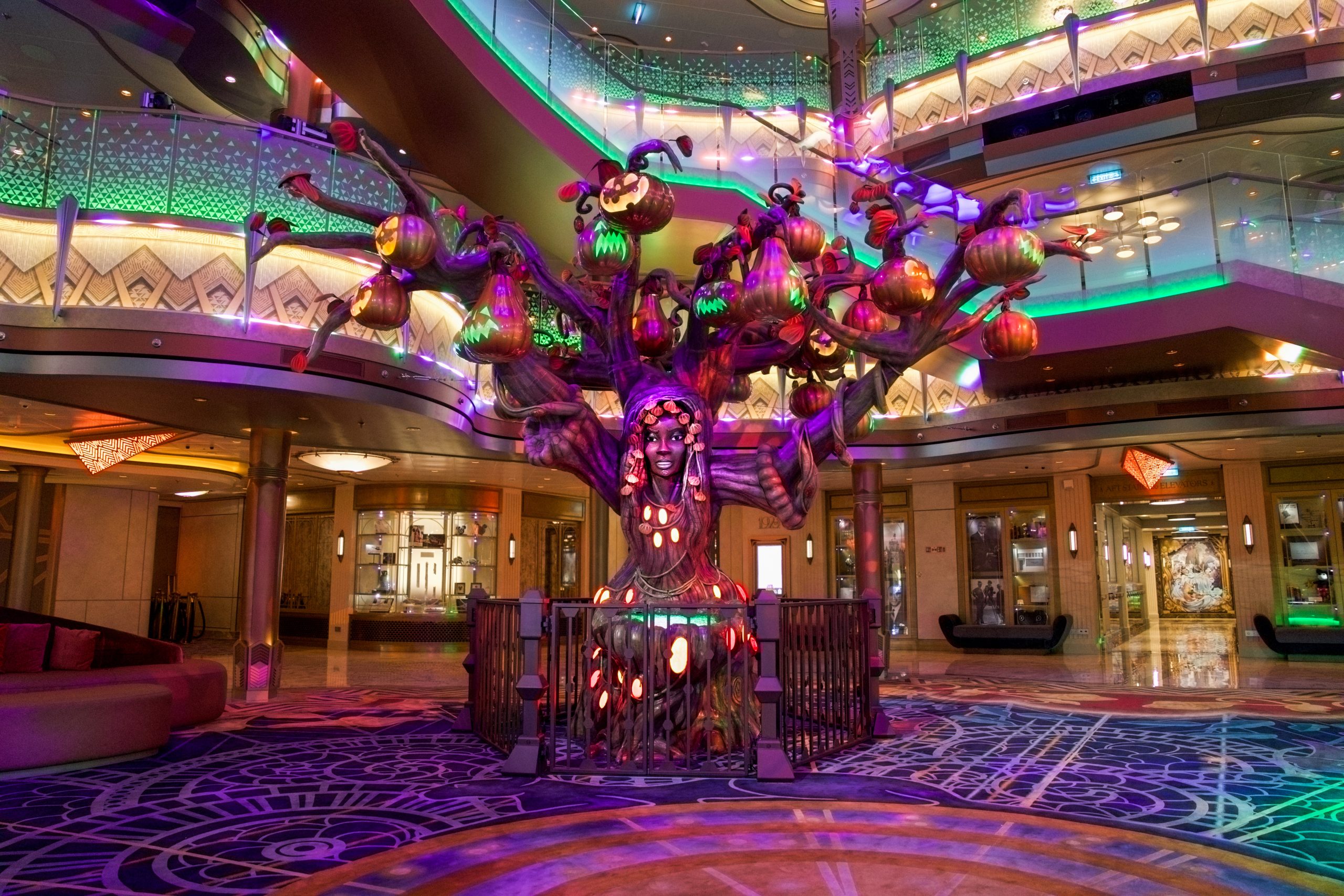 Disney’s newest pumpkin tree has 26 pumpkins and a personality