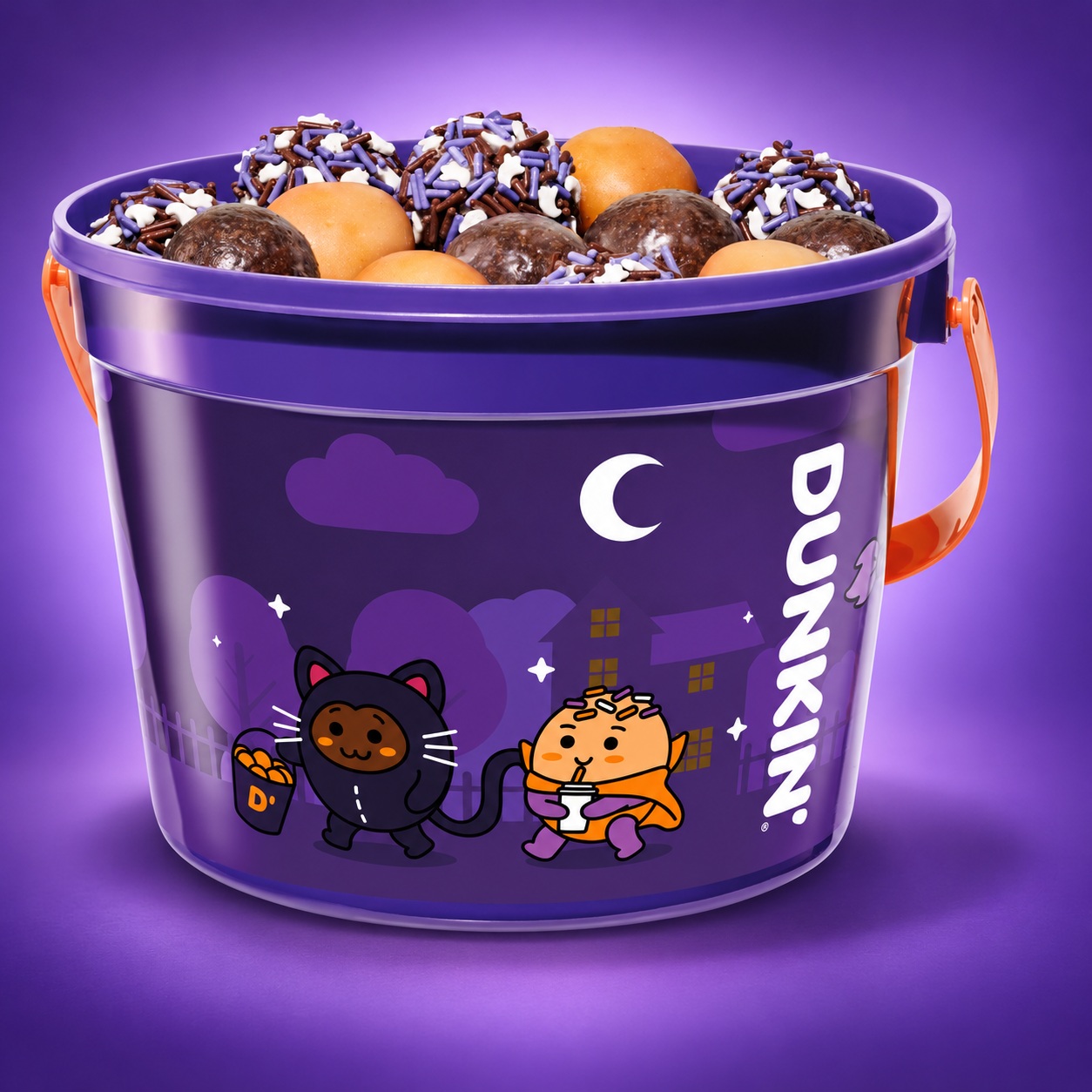 Dunkin’s Halloween bucket just got a glow-up