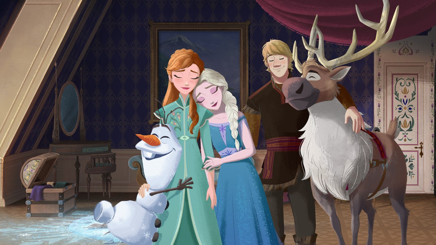 Anna and Elsa have a new storybook-style adventure on the way