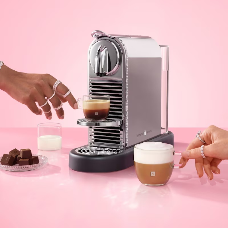 Nespresso and Swarovski put a little sparkle into your coffee routine