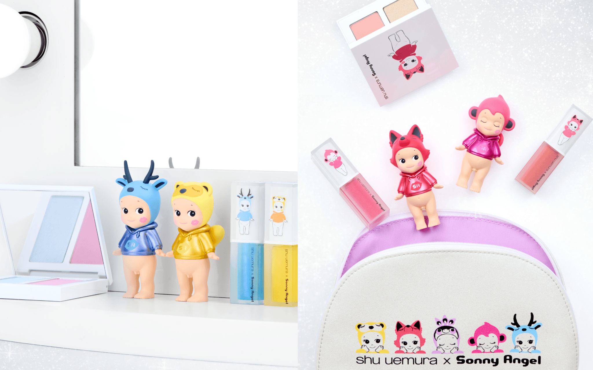 Sonny Angel’s new beauty collab comes with tiny metallic parkas