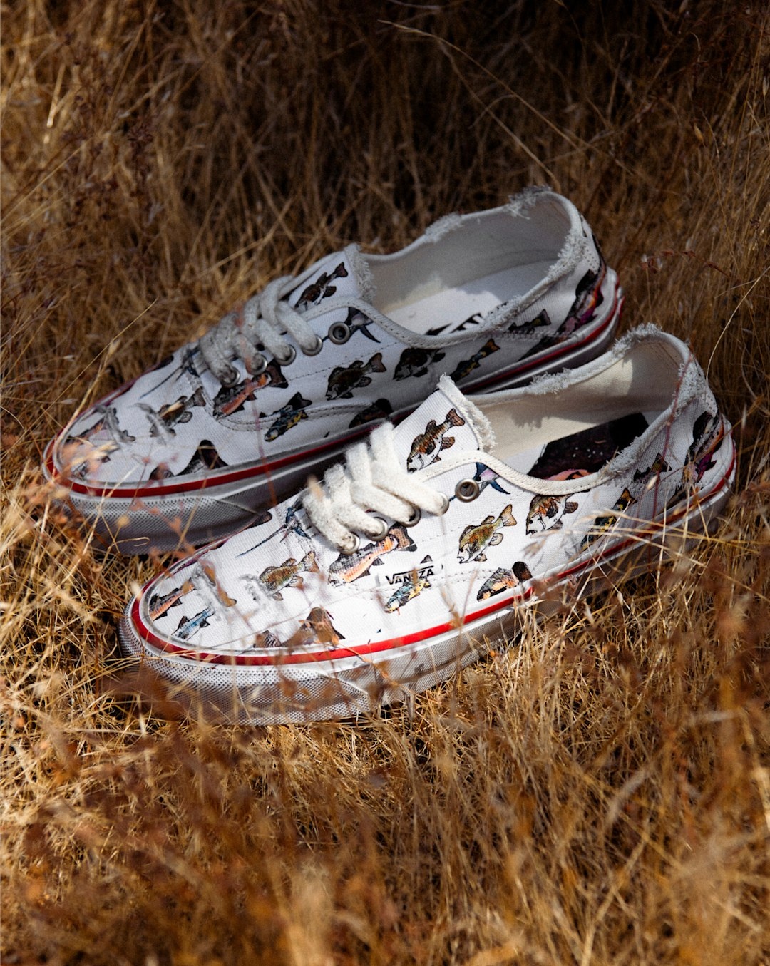SZA’s fish-print Vans are made for stepping on the heel